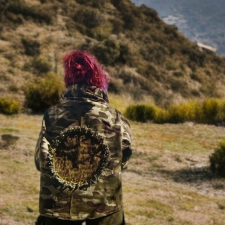 Unisex Tasarım Kamuflaj Desen Mont 'GÖÇ