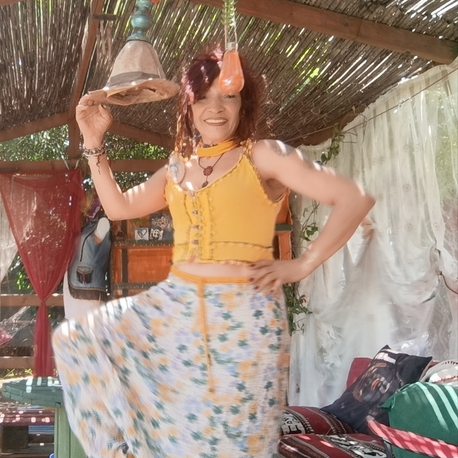Şalvar &Crop Bluz 