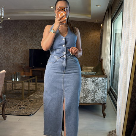  Quiet Luxury Denim Set