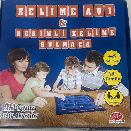 Kelime Avı ve Resimli Kelime Bulmaca