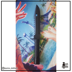 Plastik M9 Bayonet Black Mat