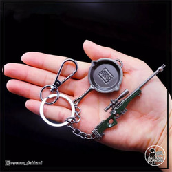 Pubg Awm 2'li Set Anahtarlık