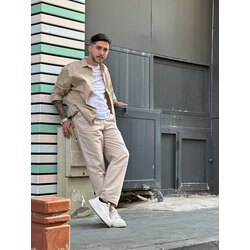 KALIN KUMAŞ GÖMLEK BAGGY KUMAŞ KOMBİN