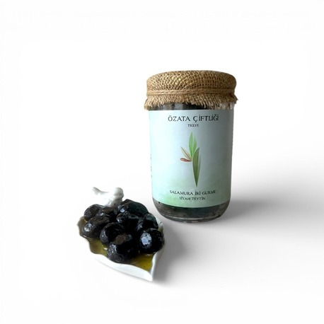 Salamura İri Gurme Siyah Zeytin 400gr