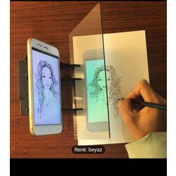 Telefondan Optik Çizim kopyalama Düzeneği 