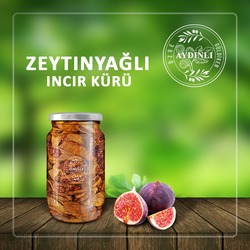 zeytinyağlı kuru incir kürü 330 gr