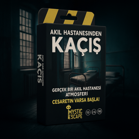 AKIL HASTESİNDEN KAÇIŞŞ I KART OYUNU