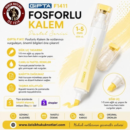 GIPTA-PASTEL FOSFORLU (SARI)