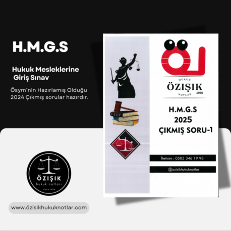 Hmgs-2025 Çıkmış Sorular-1