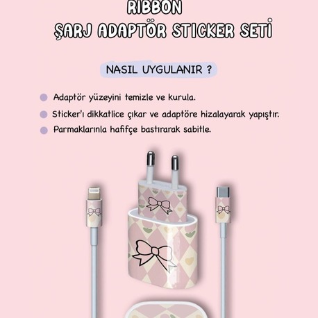 ŞARJ ADAPTÖR STİCKER 