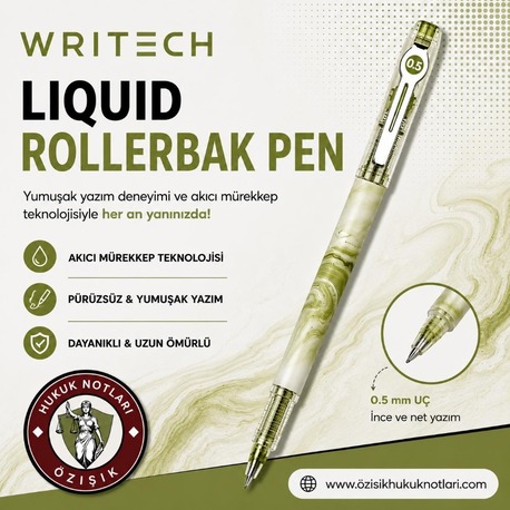 WRİTECH-LIQUID TÜKENMEZ KALEM (AVAKADO)