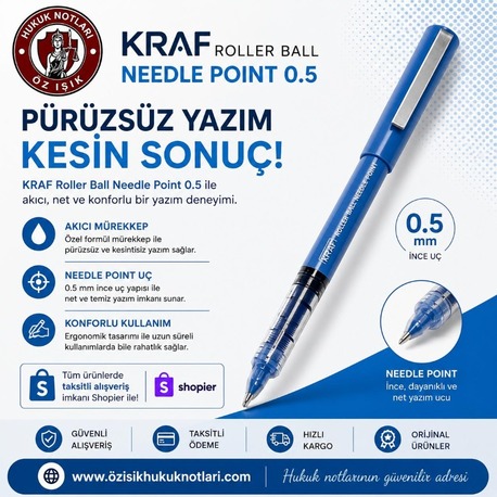 KRAF-NEEDLE POİNT PİLOT KALEM
