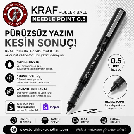 KRAF-NEEDLE POİNT PİLOT KALEM