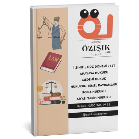 HUKUK-1.SINIF TÜM DERSLER