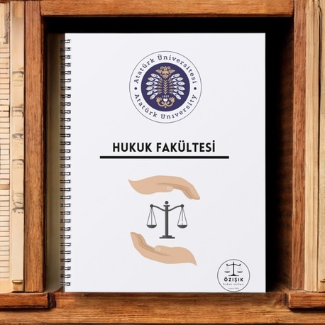 (ATATÜRK-HUKUK )-DEFTERİ Geleceğin Hukukçularına Özel !