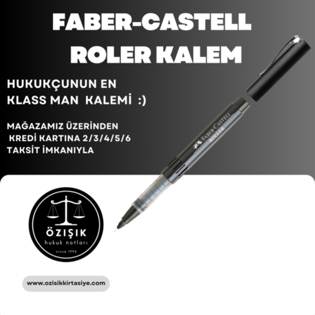 FABER-CASTELL PİLOT KALEM (SİYAH)
