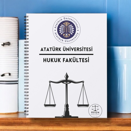 (ATATÜRK-HUKUK )-DEFTERİ Geleceğin Hukukçularına Özel !