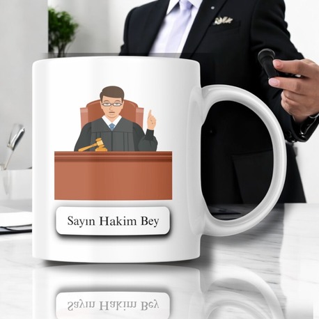 (SAYIN HAKİM BEY)-KUPA BARDAK Geleceğin Hukukçularına Özel !