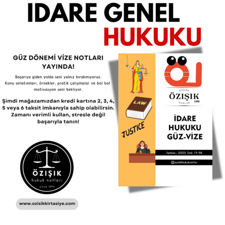 İDARE HUKUKU-GÜZ DÖNEM.VİZE.(B).CLASS
