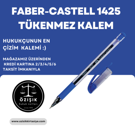 FABER-CASTELL 1425 (MAVİ)