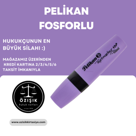 PELİKAN (MOR) FOSFORLU 