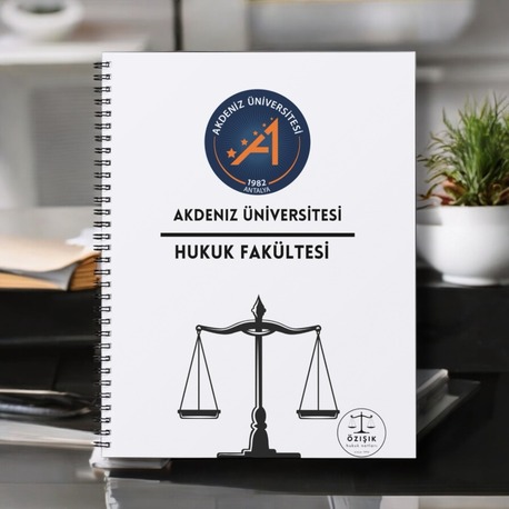 (AKDENİZ-HUKUK )-DEFTERİ Geleceğin Hukukçularına Özel !