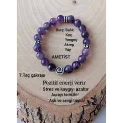 Ametist bileklik