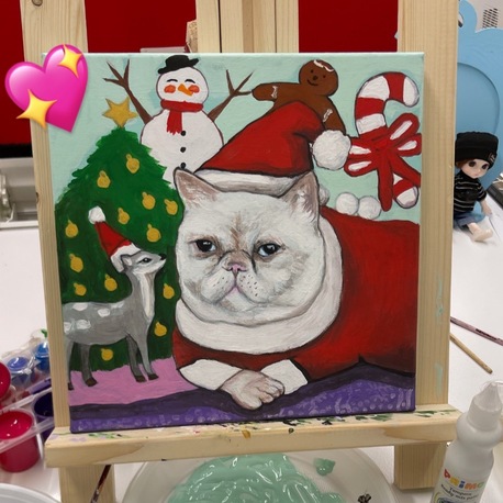 25x25cm Kare Özel Tasarım Tuval