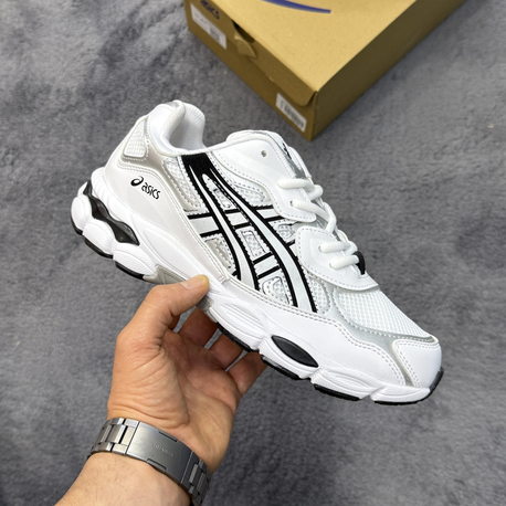 Asics Beyaz Siyah Erkek 