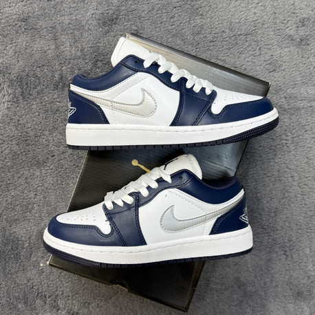 Jordan Low laci-gümüş (36-44)