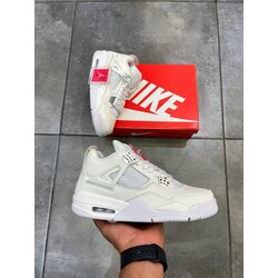 Jordan Retro 4 White Silver(40-45)