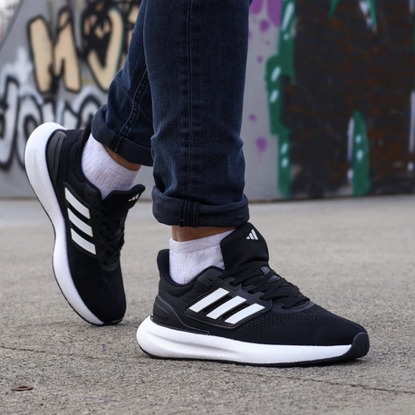 PureBoost Adidas Siyah Beyaz (40-44)