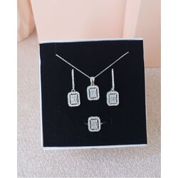 925 Ayar Gümüş Baget Set