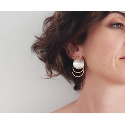 Infinity Earrings - Uzun