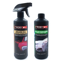 PROBYWAX Dış Yıkama ve Parlatma Seti 2x500 ml