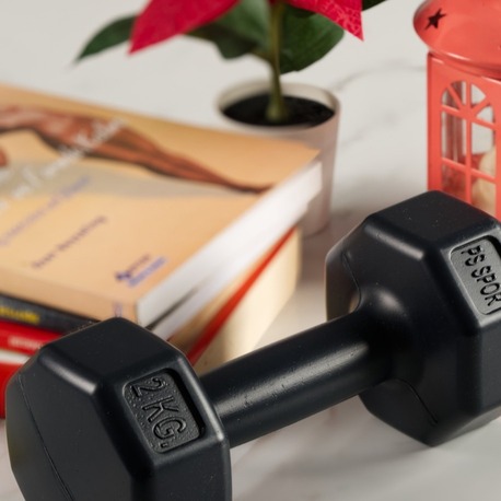 PS SPOR 2KG SİYAH RENK DAMBIL SET ( 2 ADET 2KG GÖNDERİM YAPILMAKTADIR)