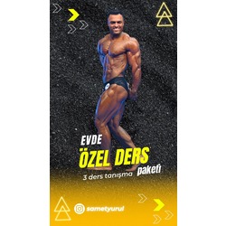 3 DERS EVDE TANIŞMA PAKETİ