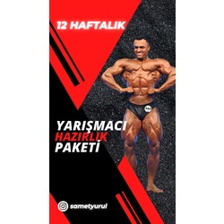 12 HAFTALIK YARIŞMACI HAZIRLIĞI