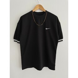 İşleme Kol Ribana Detaylı Oversize Tshirt 