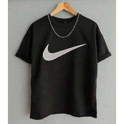 Fosfor İşlemeli Oversize Tshirt 