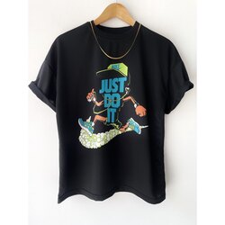 Jusdoit Baskılı Oversize Tshirt 