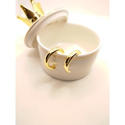 Gold halka küpe