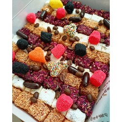 lüks karışık lokum/draje 550 TL 600 Gr 