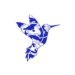BLUE AND WHITE COLLECTION-SWALLOW