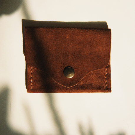 Leather Suet Wallet
