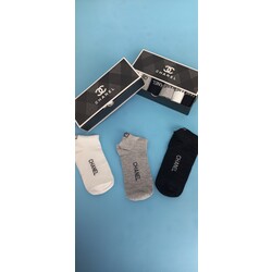 Chanel Kısa Spor Çorap