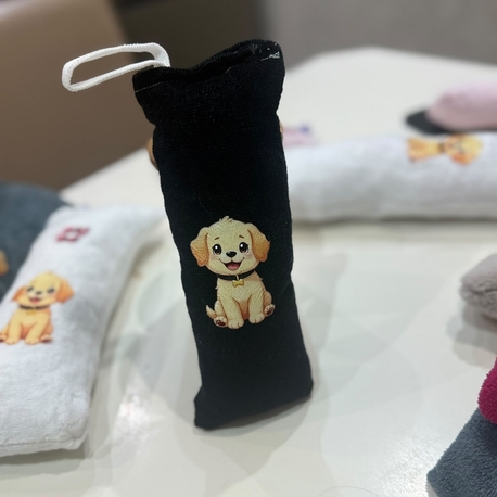 Kedi Köpek Oyuncağı Peluş Baskılı, Yumuşak Kumaşlı Hışırtılı Oyuncak