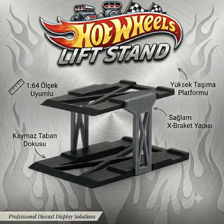 Hotwheels Lift Stand (2 Adet)