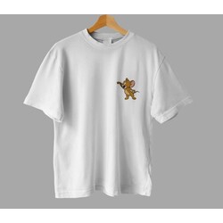 Tom ve Jerry Baskılı T-shirt 