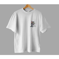 Tom ve Jerry Baskılı T-shirt 